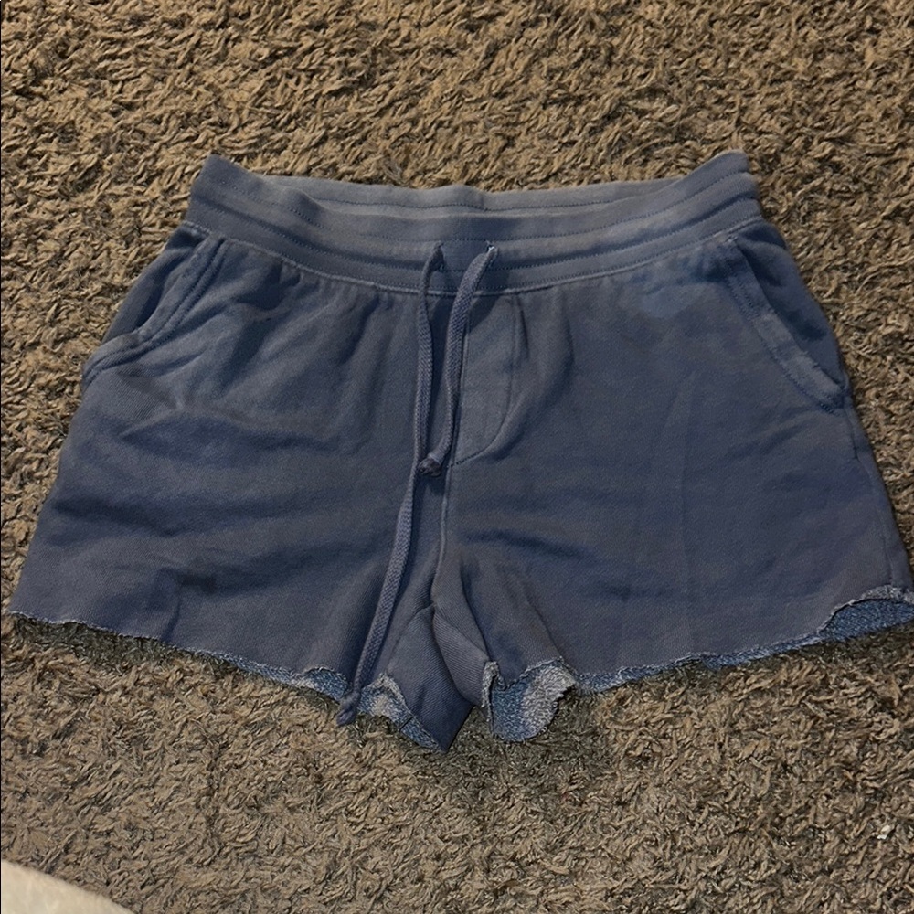Women's Navy Aerie Blue Casual Shorts